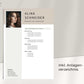 Bewerbungsvorlage "Alina Schneider" - Professionelles Muster für Microsoft Word inkl. Vorlage Lebenslauf und Anschreiben