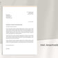 Bewerbungsvorlage "Alisa Friedrich" - Professionelles Muster für Microsoft Word inkl. Vorlage Lebenslauf und Anschreiben