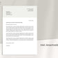 Bewerbungsvorlage "Alina Schneider" - Professionelles Muster für Microsoft Word inkl. Vorlage Lebenslauf und Anschreiben