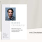 Bewerbungsvorlage "Marko Friedrich" - Professionelles Muster für Microsoft Word inkl. Vorlage Lebenslauf und Anschreiben