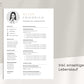 Bewerbungsvorlage "Alisa Friedrich" - Professionelles Muster für Microsoft Word inkl. Vorlage Lebenslauf und Anschreiben