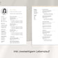 Bewerbungsvorlage "Alisa Friedrich" - Professionelles Muster für Microsoft Word inkl. Vorlage Lebenslauf und Anschreiben