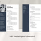 Bewerbungsvorlage "Julian Hofmann" - für Microsoft Word mit Anleitung