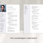 Bewerbungsvorlage "Marko Friedrich" - Professionelles Muster für Microsoft Word inkl. Vorlage Lebenslauf und Anschreiben